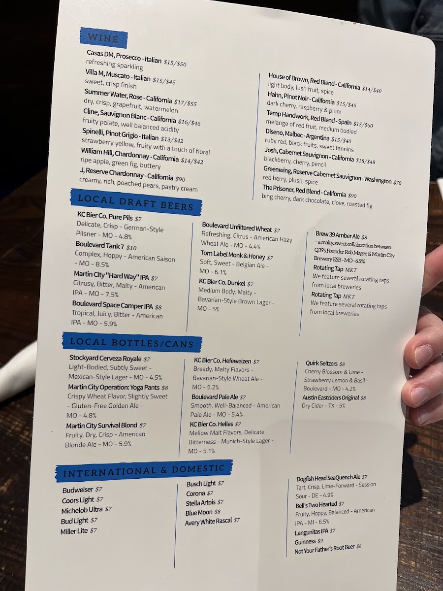 Menu Q39 - Midtown-6